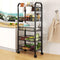 YESBAY Fruit Vegetable Basket for Kitchen, 5 Tier Fruit Vegetable Storage Basket, Stackable