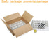 Encheng 4 oz 40 Pack Glass Jars With Lids And Bands,Small Canning Jars For Caviar,Herb,Jelly,Jams,Mini Wide Mouth Mason
