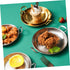 Amphora Stainless Steel Snack Plate for Housewarming, Fried Chicken Serving Tray, Camping Griddle