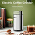 Wancle Electric Coffee Grinder, Quiet Spice Grinder with One Touch Operation for Beans and Spices, Stainless Steel