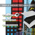 42x63in Super City Hero Window Curtains for Kids, City Skyline Buildings Cityscape Blackout Rod Pocket Window