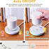 ASAWASA Smart Candle Warmer for Large Jar, Coffee Mug Warmers, with Gravity Switch Auto Shut-On/Off, Safely and evenly