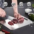 EBTULF 2025 Titanium Alloy Cutting Board Pure Titanium Cutting BoardDouble-Sided VersatilityThe New Model