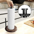 OBODING Wood Paper Towel Holder Countertop, Farmhouse Stand for Standard and Jumbo Size Paper Towels