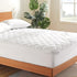 SLEEP ZONE Flat Mattress Cover Full Size, Non Slip Quilted Fitted Mattress