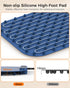 3 Settings, 10s COWSAR Food Warming Mat, Silicone Electric Warming Tray for Buffet Party and Home, Temp Fast Heating