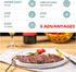 Commercial Manual Meat Tenderizer Machine, Heavy Duty Meat Cuber, Quick and Easy Beef Chicken Steak Flatten Tool