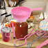Home Canning Supplies Starter Kit, Food Grade Stainless Steel Canning Tools Set for Beginners, Pink