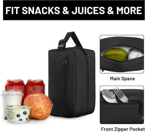 Frozen MIER Freezable Snack Bags Small Mini Cooler Lunch Bag Freezer Insulated Pouch for Kids Adults Work School Travel