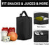 Frozen MIER Freezable Snack Bags Small Mini Cooler Lunch Bag Freezer Insulated Pouch for Kids Adults Work School Travel