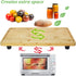 Bamboo Wood Cutting Boards for Mini Smart Toaster Oven Air, Compatible with Breville 860 BSS, 1.2inch Feet