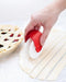 Talisman Designs Pie Crust Decorating Tools, Pastry Wheel Cutter, Set of 1