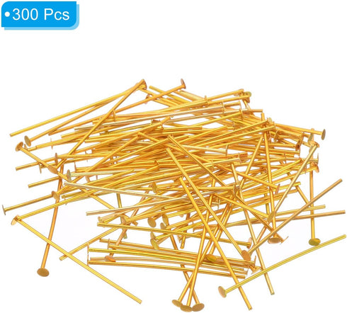300 Pack 3mm 40mm PATIKIL Chandelier Connector Clip Pins, OD x L Chandelier Replacement Prism Aluminium Pins