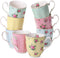BTaT- Royal Coffee Mugs, 12 oz, Set of 8, Porcelain Bone China,