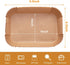 Air Fryer Liner for Ninja DZ201 DZ071 DZ401 DZ550 100PCS Food Grade Parchment Disposable Air Fryer Paper Liners Air Fryer Accessories Rectangle Baking Paper Oil/Water Proof by Bamutu