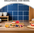 6Pcs Set UPKOCH Artificial Fruit Egg Tart Fake Cake Model Realistic Simulated Bakery Display Props for Home Kitchen