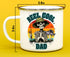 Reel Cool Dad Fishing Campfire Mug, Father's Day Gifts, Camping Cup for Men (16oz)