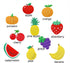 Penta Angel Rubber Fruit Fridge Magnets, 10Pcs Large Refrigerator Magnets for Office Photo Cabinet Bulletin Board