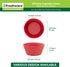 Freshware Cupcake Liners, Pack of 12 Silicone Muffin Cups, 3.8 Inch Reusable Non-Stick Baking Cups for Parties