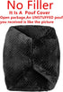 20x20x12 Inches Asuprui Unstuffed Pouf Ottoman Round Poof Ottoman No Filler Soft Faux Fur Foot Stool Fuzzy Chair Floor