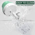 Electric Garlic Chopper 250ML, Mini 2 in 1 Food Chopper with Egg Beater, USB Portable for Veggies and Garlic