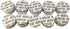 Sunscreen Flask Seals for Cruise - Hidden Liquor Bottles, 100 PACK, 21mm, Fits Nearly All Secret Flasks