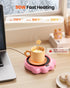 50W 3 Settings, 2-10H Gaiatop Mug Warmer, Cute Cat Paw Cup Warmers, Temp Auto Shut Off, Coffee Accessories Keep