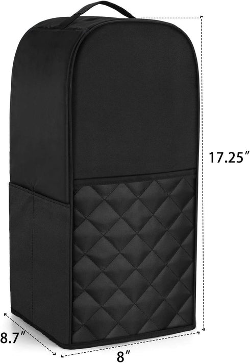 Luxja Black Quilted Blender Cover Compatible with Ninja Foodi