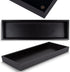 Black Wood Tray for Vanity, Bathroom, or Toilet Tank, Countertop Organizer for Perfume, Jewelry, Candles, DIY Decor