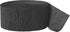 Premium Black Crepe Paper Streamer, 81 ft, 1 Pc, Perfect for Events