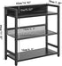 IBUYKE 3-Tier Spice Rack Industrial Counter Shelf, Desktop Storage Organizer Standing Seasoning Rack for Kitchen,