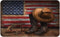 American Western Cowboy Carpet Playmat Rug 20"X32", Non-Slip Soft Rug for Living Dining Room Entrance Doormat