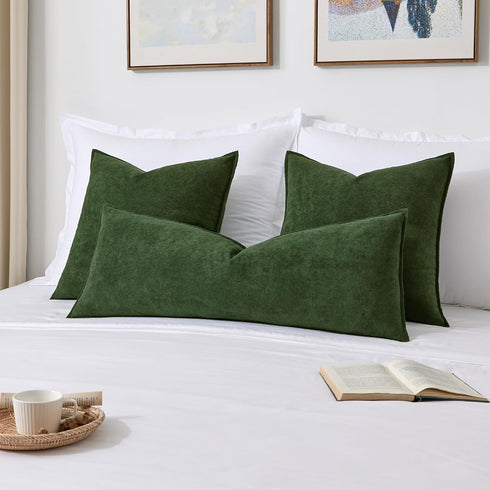 14x36 Inch 1 Pack Kevin Textile Long Lumbar Cover Soft Boucle Textured Decorative Spring Waterproof Rectangle Cushion