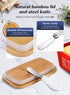 Large Butter Dish with Lid for Countertop, Ceramic Keeper with Knife, Perfect for 2 Sticks of Butter, Red