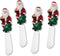 Supreme Housewares Santa Claus Cheese Spreaders, Hand-Painted Resin Handles, Set of 4
