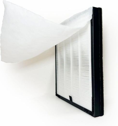 Nispira HY4866 3 in 1 True HEPA Replacement Filters, Compatible with MORENTO HY4866 Air Purifier and YIOU M1 Air Cleaner