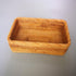 Handmade Rectangle Wicker Fruit Box - Rattan Tray Magazine Organizer and Small Objects Container
