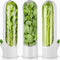 HVECT Herb Saver for Refrigerator, Herb Saver Pod Cilantro Containers for Refrigerator, Fresh
