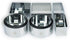 NewlineNY Stainless Steel Dessert Rings, 12 Pcs - Round, Square, Rectangular Molds for Appetizers, Salads, Cakes, Mousse