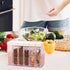 12 PCS Spice Shaker Jars, Salt and Pepper Shakers Set, Plastic Seasoning Storage Container Bottles with Lid & Tray