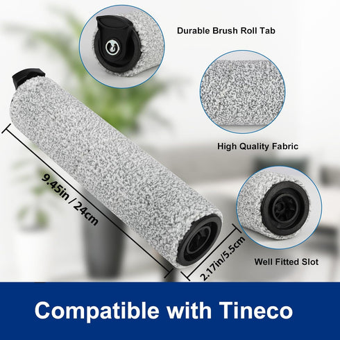 Ifloor3 3 S3 2 2 Roller Brush Replacement for Tineco iFloor and Floor One Cordless Wet Dry Vacuum Cleaner, Brush