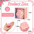 24 Loopeer Pcs Rose Soap Favors for Wedding Bridal Shower Mini Flower Shaped Scented Soap Guest Gift Bulk with Box