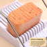 NVTED Luncheon Meat Slicer, Boiled Egg, Fruit, Soft Cheese Cutter, Stainless Steel Wires, Cuts 10 Slices, White