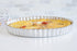 Fox Run Round Tartlet/Quiche Pan with Removable Bottom, 8-Inch, Tin-Plated Steel