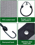 Universal Air Conditioner Cover for Outside Unit, Mesh AC Covers for All Season Protection (36" x 36")
