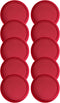 Replacement Lid for Pyrex 5" Storage Plastic Cover for 2 Cup Bowl Dish 7200-PC Red (10-Pack)