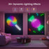 5x6.5 475 100+ 20+ YEELIGHT Smart Curtain Lights, Ft, LEDs, APP Control, DIY Graffiti, GIF Scene Modes, RGB Dynamic
