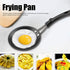 5 Inch Small Frying Pan, One Egg Frying Pan, Mini Nonstick Durable Frying Pan Skillet, Refined Iron Omelet Pan for Kitchen, Outdoor Cooking, Grill by QANYEGN