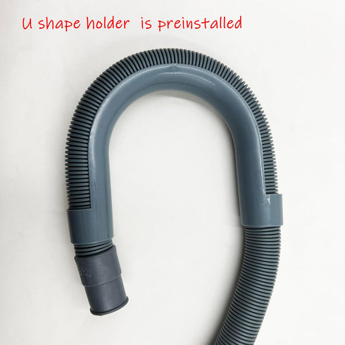 16 Feet Universal Washing Machine Drain Hose, Flexible Dishwasher Drain Hose Extension Kits with Adapter
