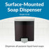 Bobrick B-40 Manual Wall-Mounted Soap Dispenser - 40 fl oz Capacity, ADA Compliant